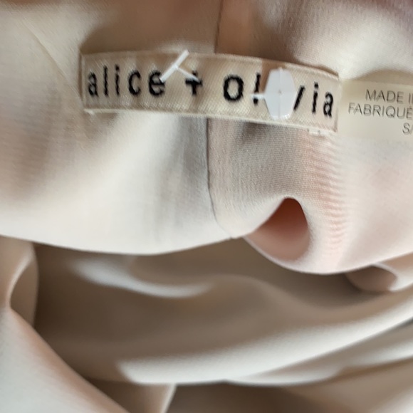 ALICE + OLIVIA Watercolor Faces Dress. Small - Picture 7 of 11